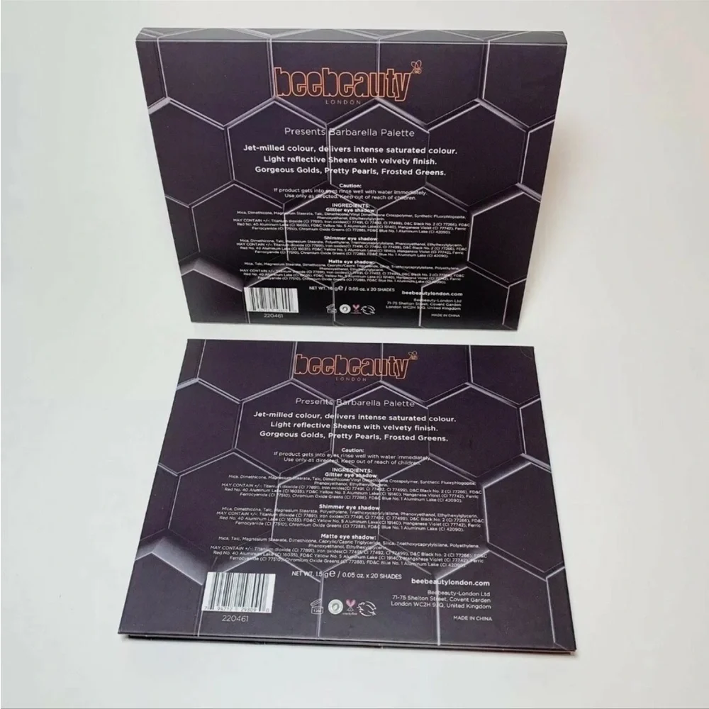 NWT🌸 Babarella 20 pan eyeshadow pallet by Bee Beauty